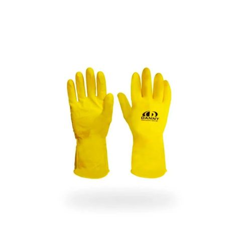 Luva Danny Latex Amarela Silver P CA 14754