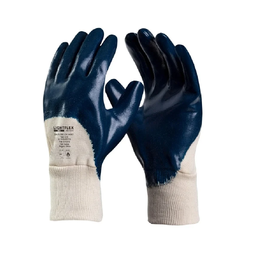 Luva Danny Algodão Nitrilica Lightflex Azul XG CA 14957