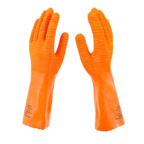 Luva Danny Segurança Térmica Latex Coral G CA 15366