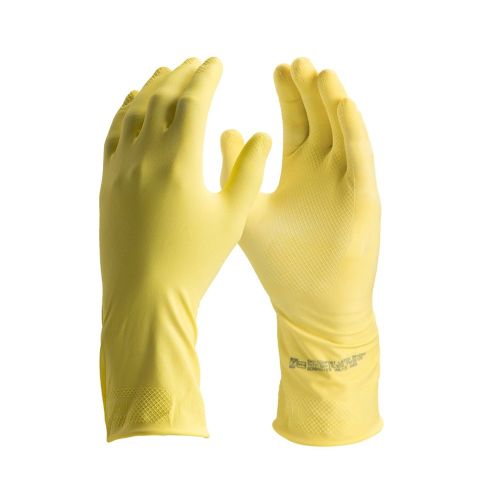 Luva  Danny Latex Amarela Confort M CA 15532