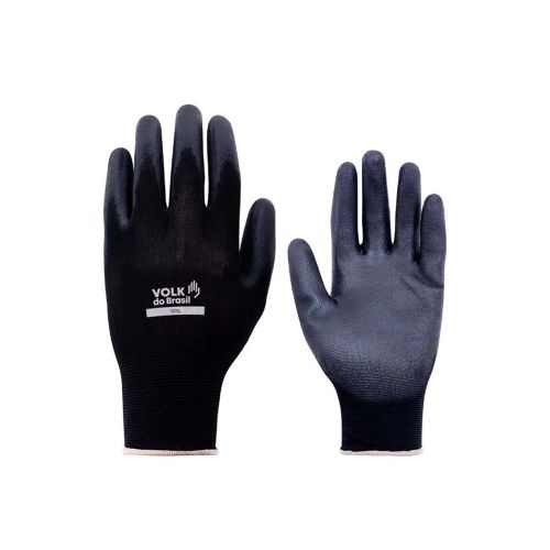 LUVA VOLK NYLON PU TACTIL PRETO CA 30916