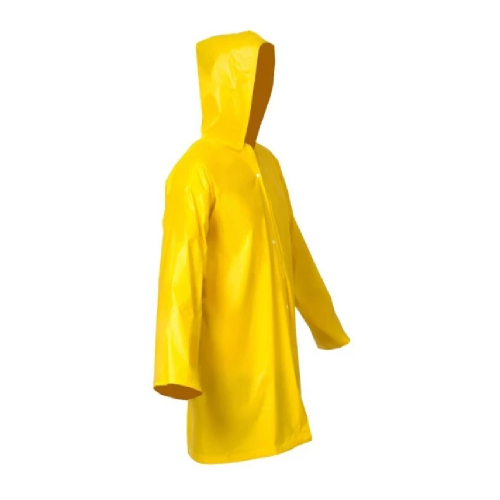 Capa de Chuva Plastcor Com Forro PVC Amarelo GG CA 36254