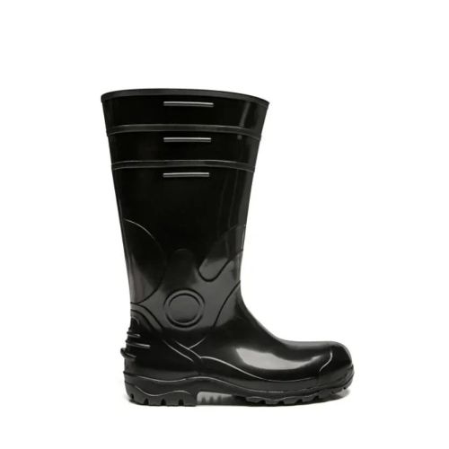 Bota Bracol PVC Cano Longo Sem Forro CA 37455 Preto