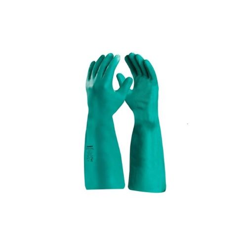 Luva Danny Nitrilica Nitriflex Longa S/F Verde G CA 12254