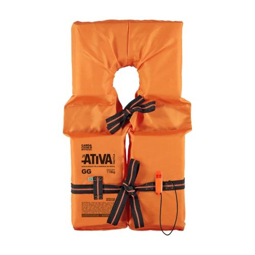 Colete Ativa Salva Vidas S/ Refletor Tipo Canga Classe III G