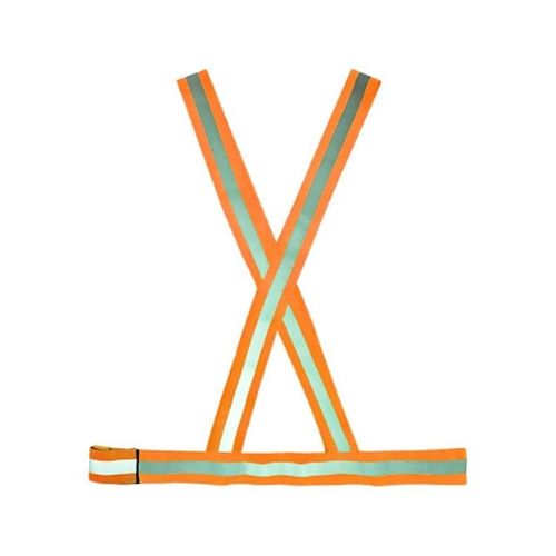 Colete Refletor Plastcor Tipo X Laranja