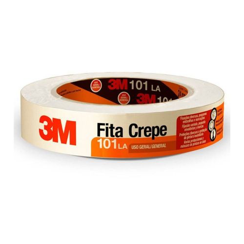 Fita 3M Crepe 18MMX50M Uso Geral 101LA