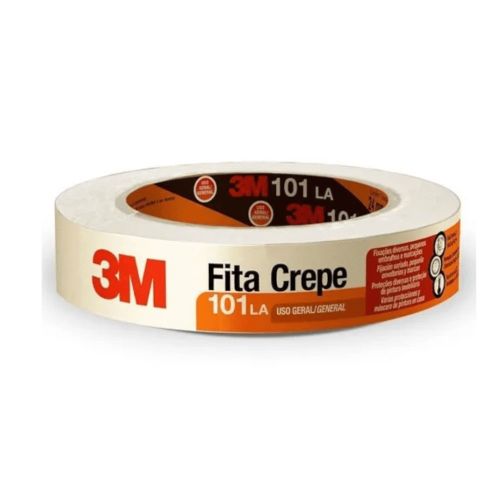 Fita 3M Crepe 24MMX50M Uso Geral 101LA