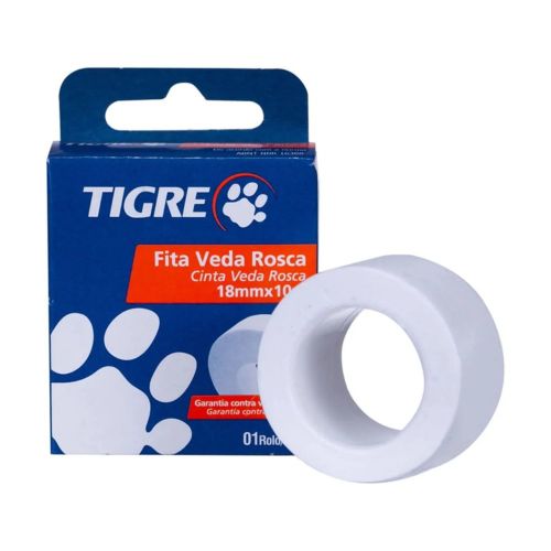 Fita Tigre Veda Rosca 18X10M