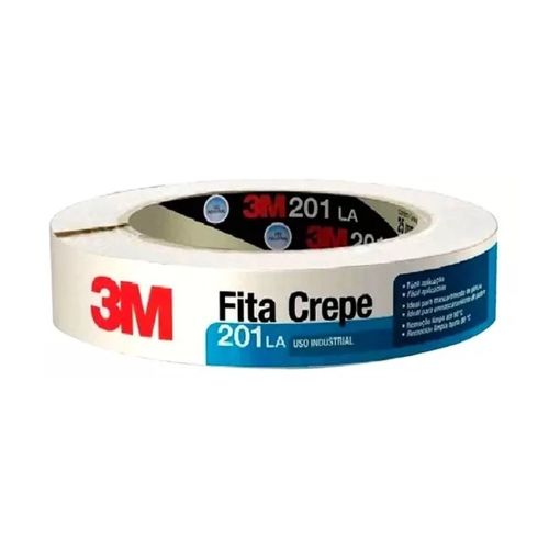 Fita 3M Crepe 24MMX50M Uso Industrial 201LA