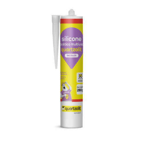 Silicone Quartzolitt Acetico Incolor 250g